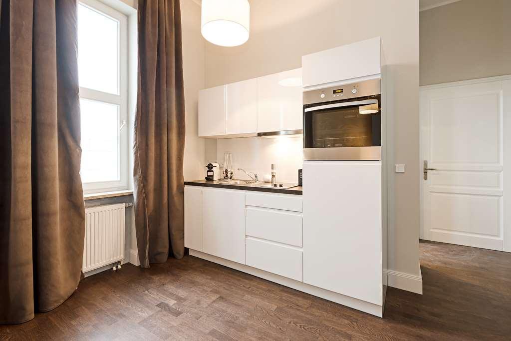 Arabel Design Apartments Berlin Chambre photo A typical kitchen in a serviced apartment