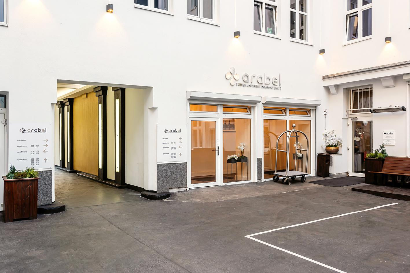 Arabel Design Apartments Berlin Extérieur photo The hotel's entrance